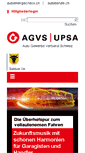 Mobile Screenshot of agvs-ur.ch